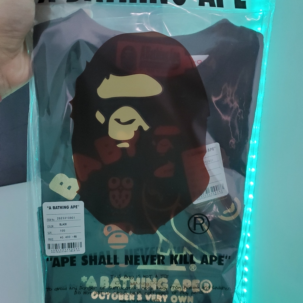 Bape x OVO Baby Milo tee